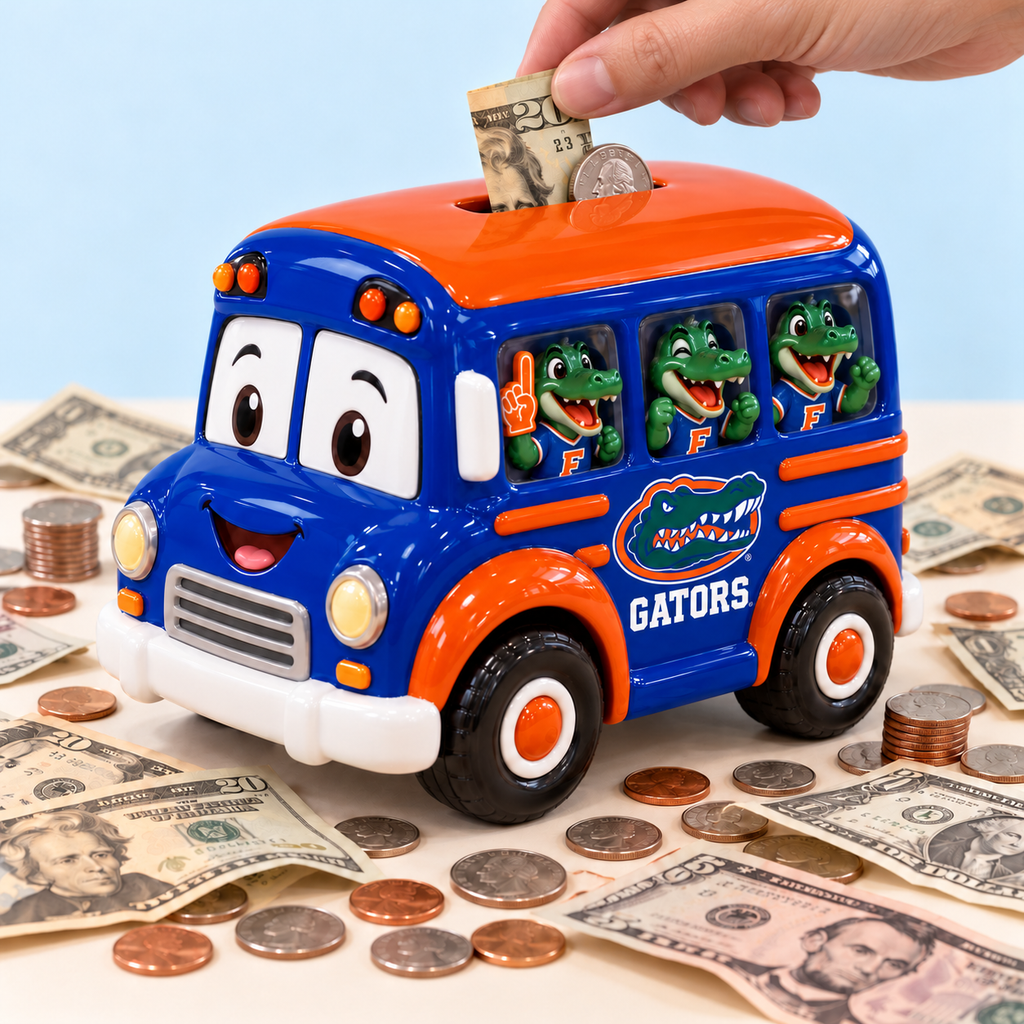 FGT School Bus Piggy Bank DNBN