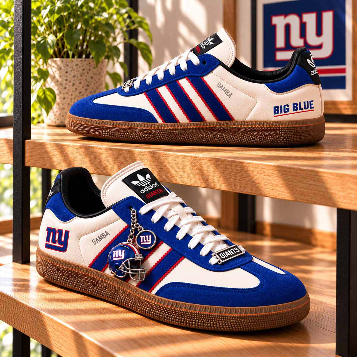 NYG Premium Custom Low-Top Sneakers PNPA