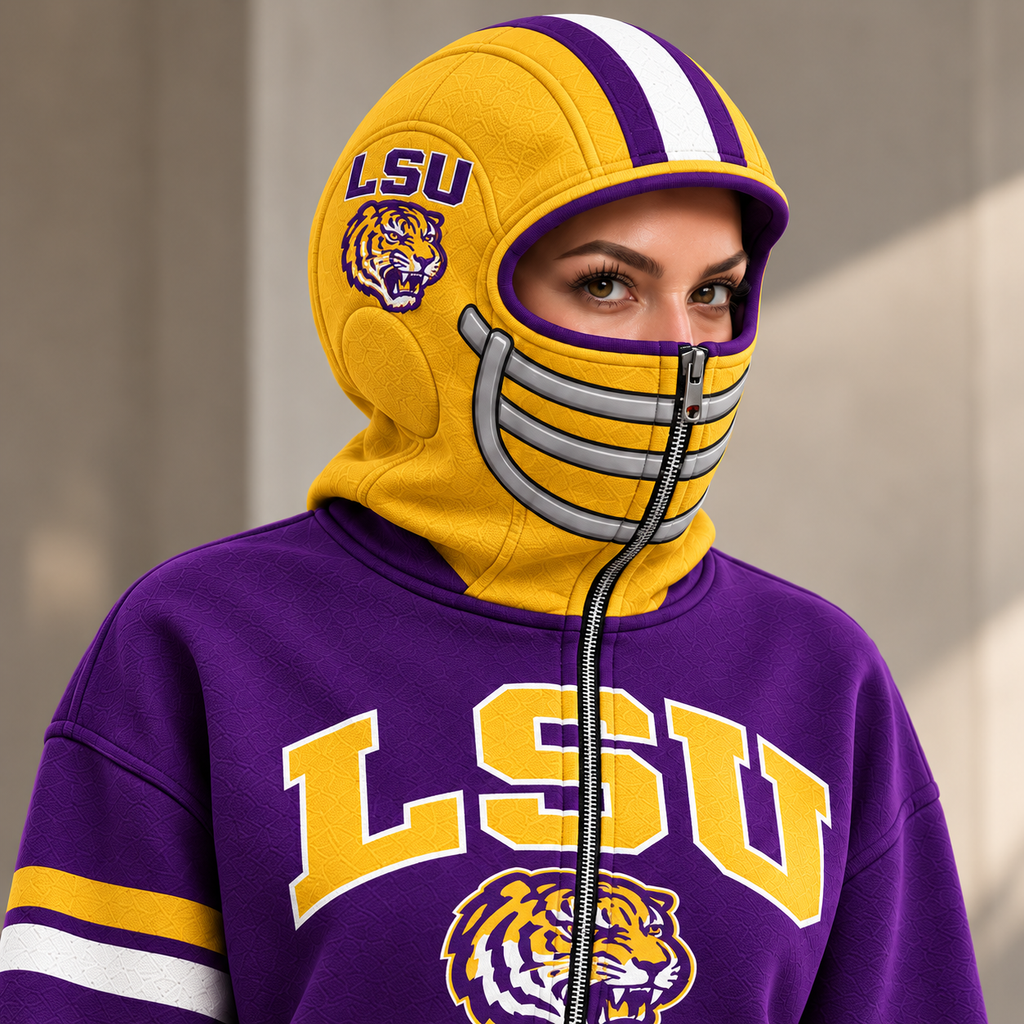 LSUT Premium Full-Zip Helmet Hoodie NHVH