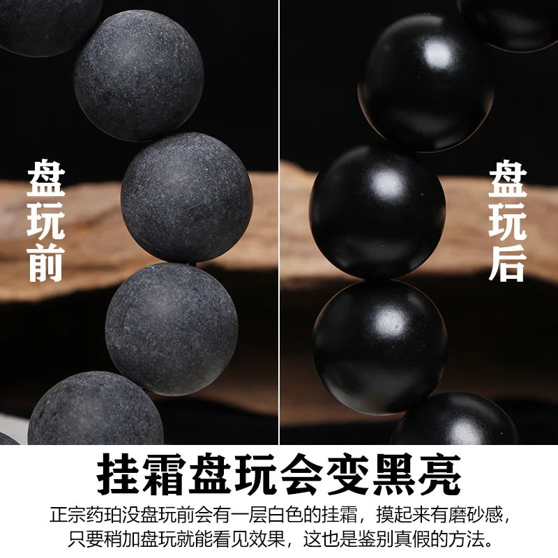 Natural Medicine Pur Bracelet 12 Chinese Zodiac Life Buddha Guardian Medicine Fragrance Scrub Bracelet for Men and Women Lovers