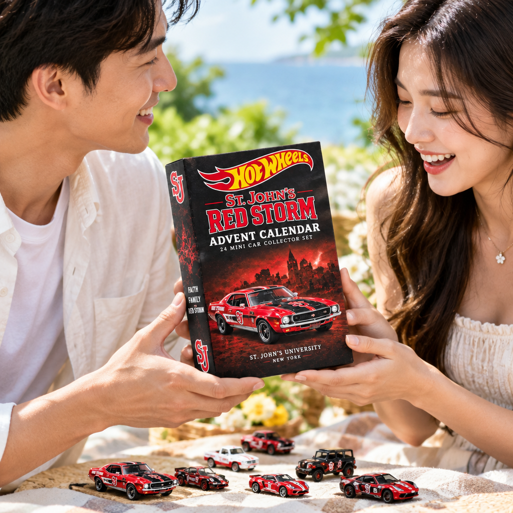 St John S Red Storm Premium Mini Car Advent Calendar