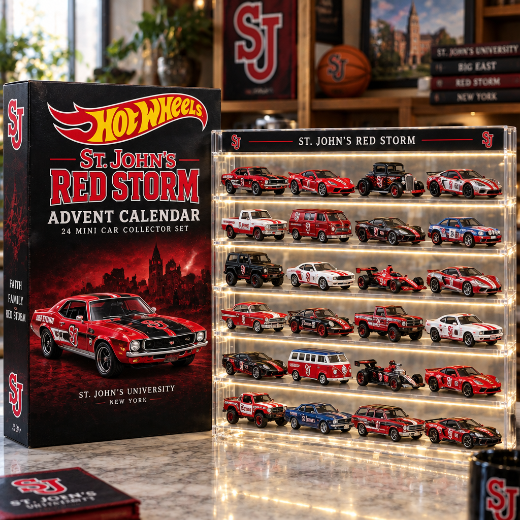 St John S Red Storm Premium Mini Car Advent Calendar