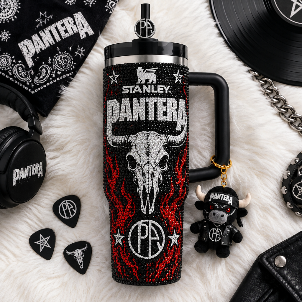 Pantera 40oz Tumbler With Handle TTNL