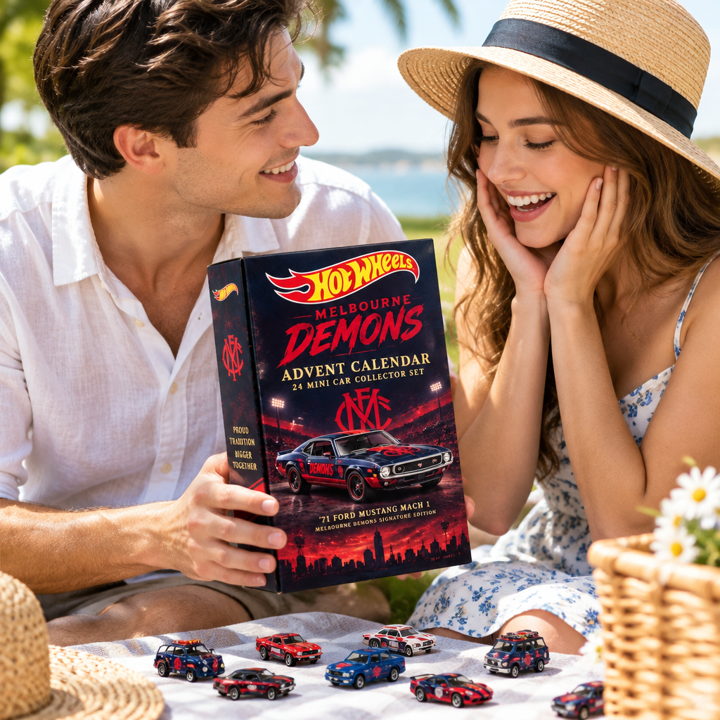 Melbourne Demons Premium Mini Car Advent Calendar