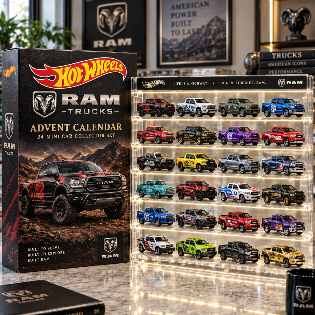Ram Trucks Premium Mini Car Advent Calendar