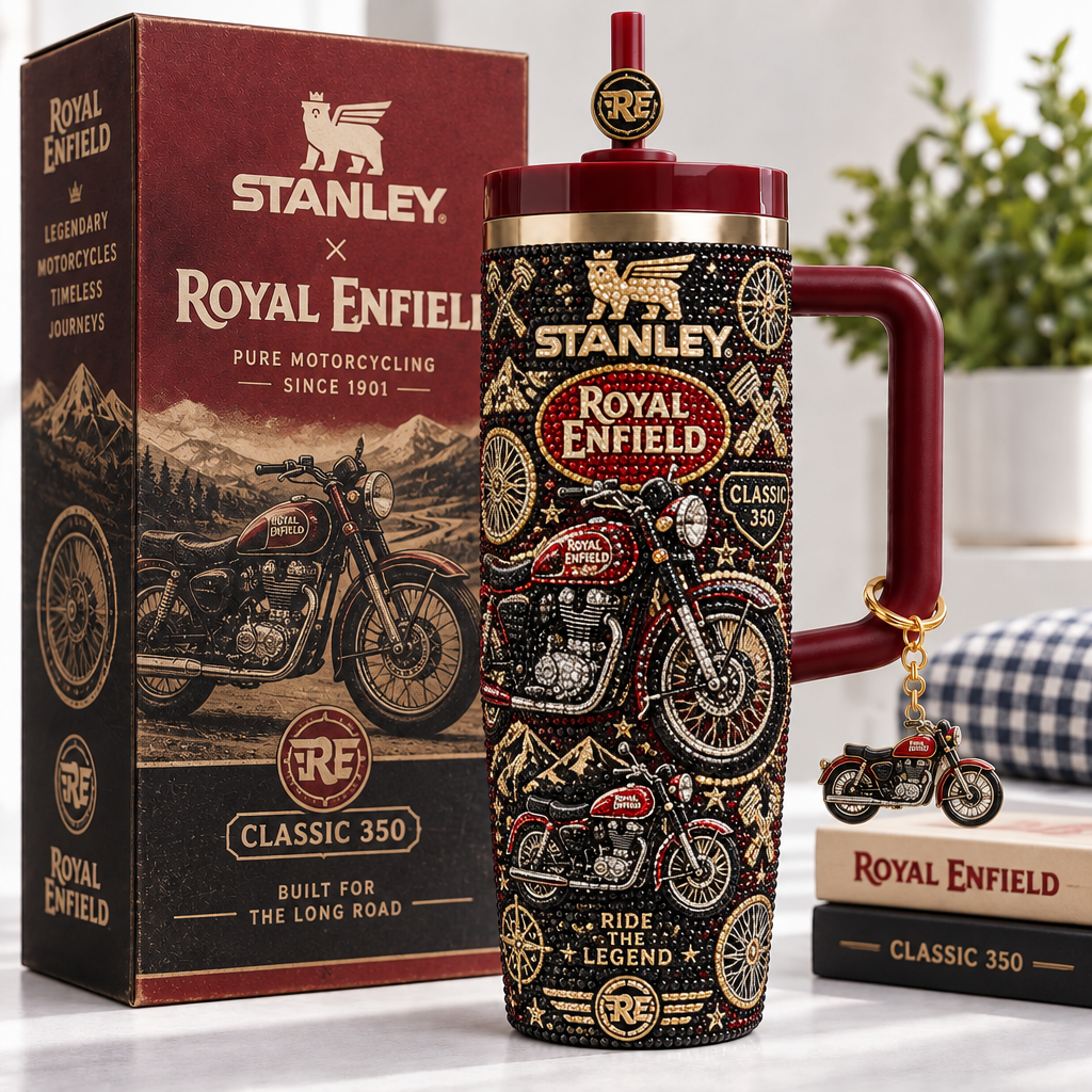 Royal Enfield 40oz Tumbler With Handle TTNL