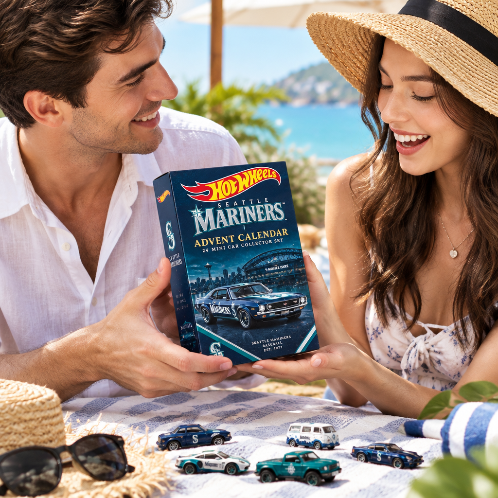 Seattle Mariners Premium Mini Car Advent Calendar