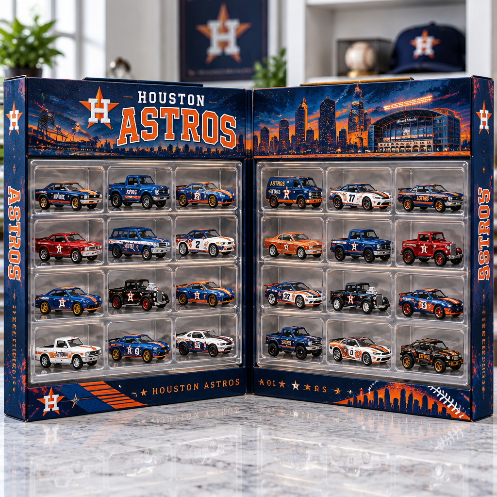 Houston Astros Premium Mini Car Advent Calendar