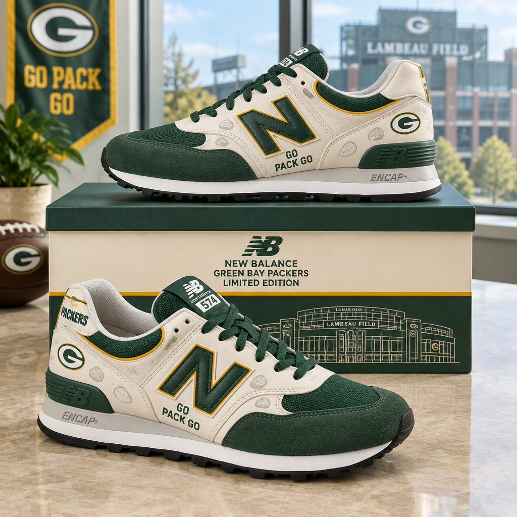 Green Bay Packers NB 574 SNEAKER